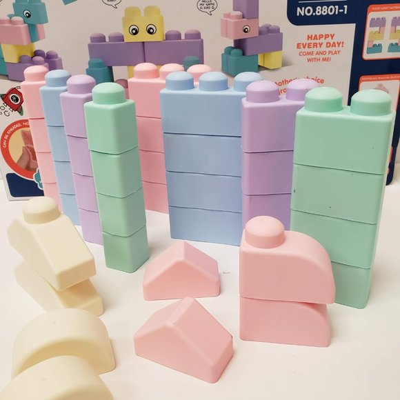 New 40pc Soft Blocks - Picture 9 of 15